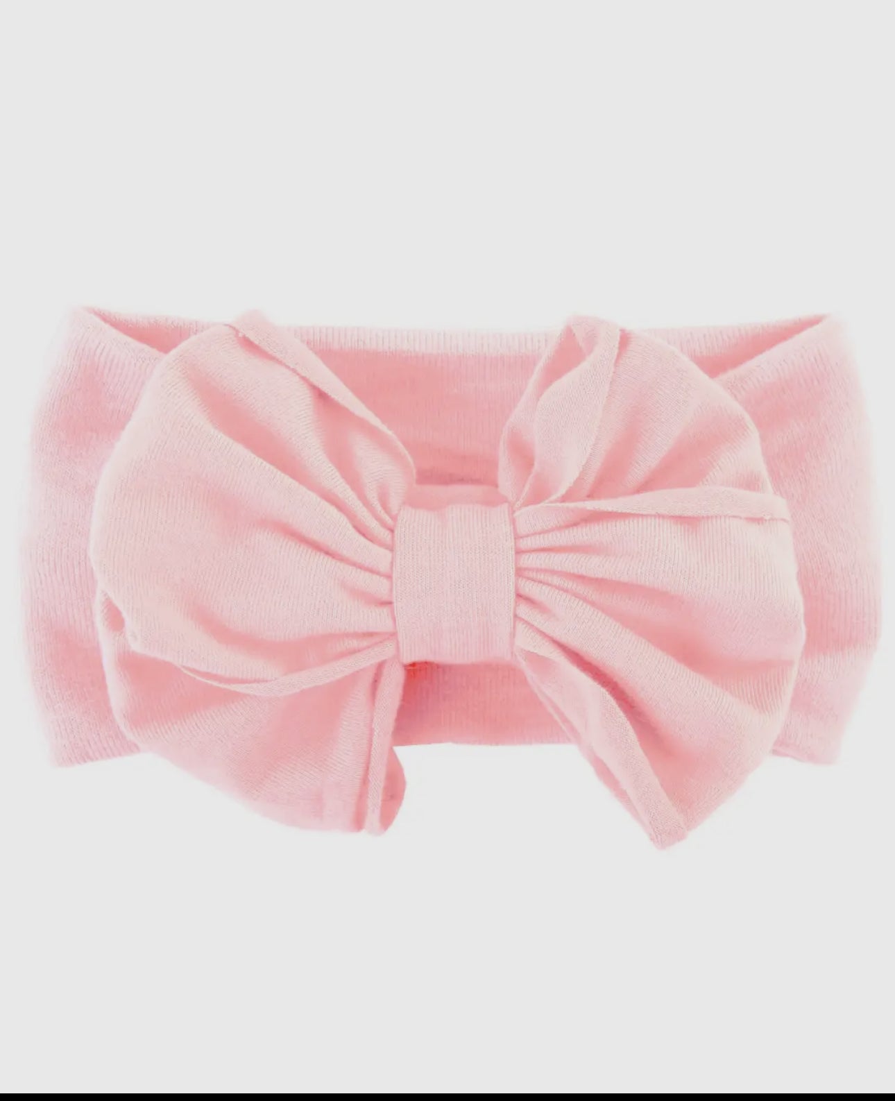 Girls Pink Big Bow Headband