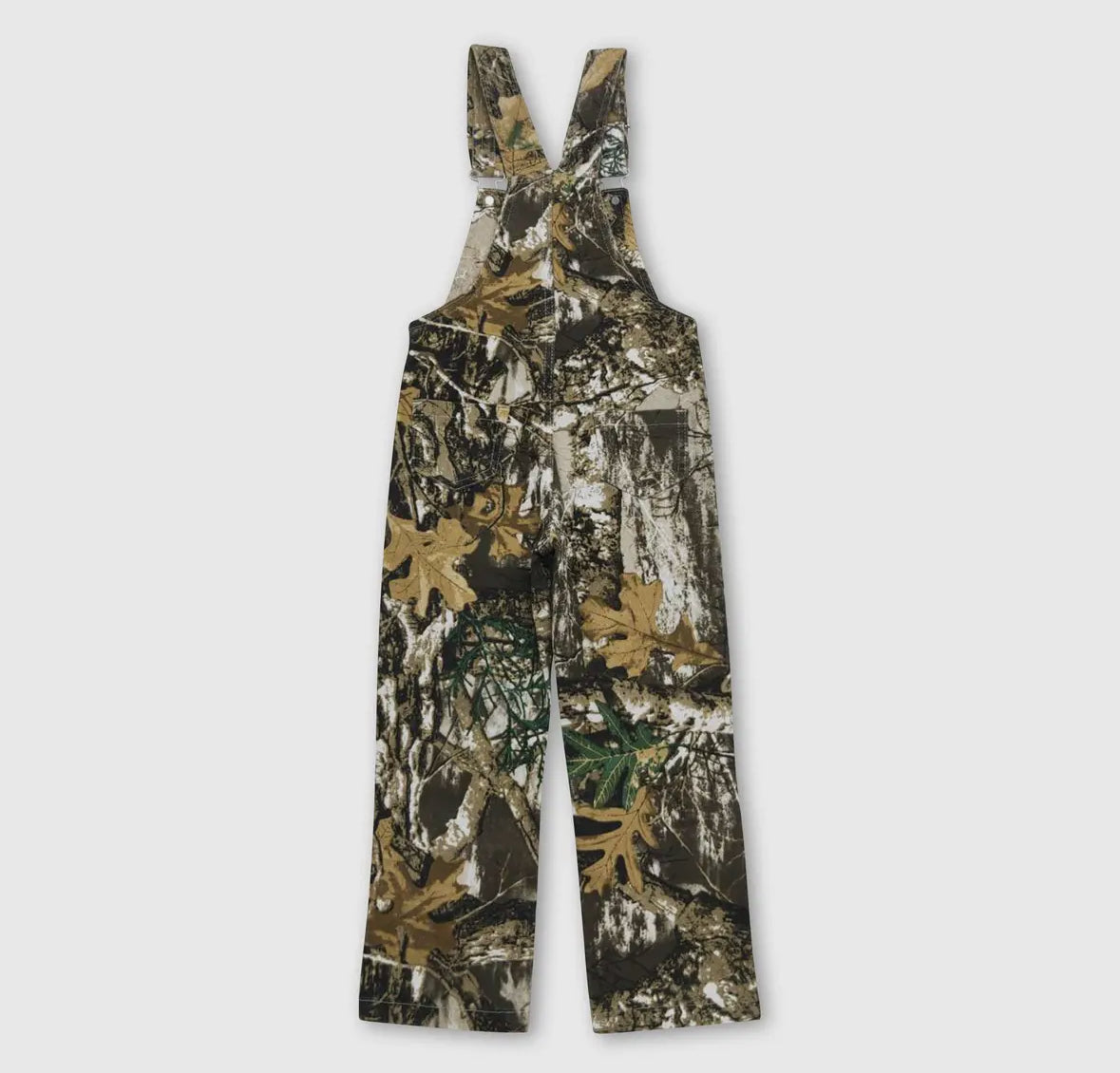 Denim Camo Overalls