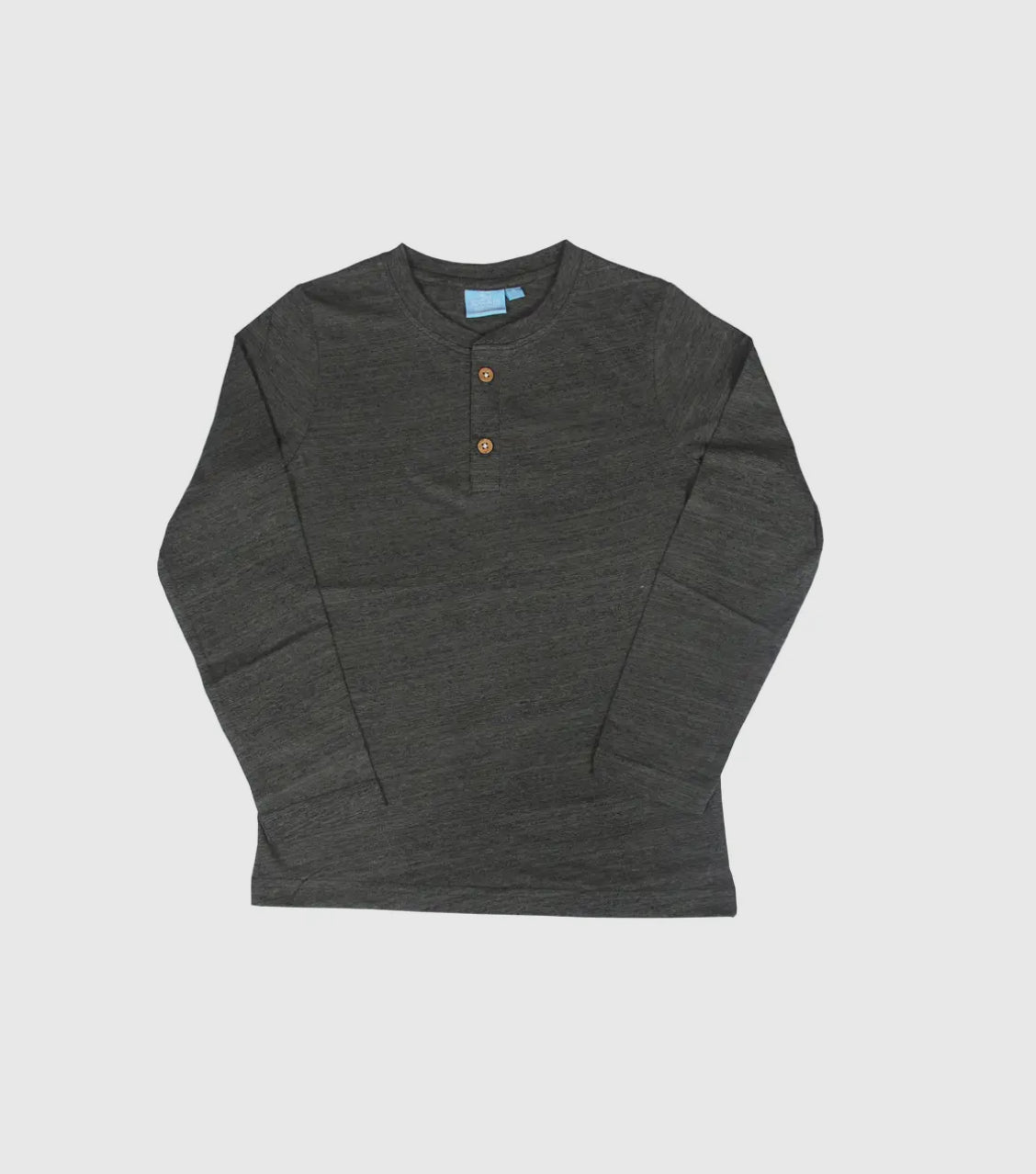 Darius Long Sleeve Textured Henley Top