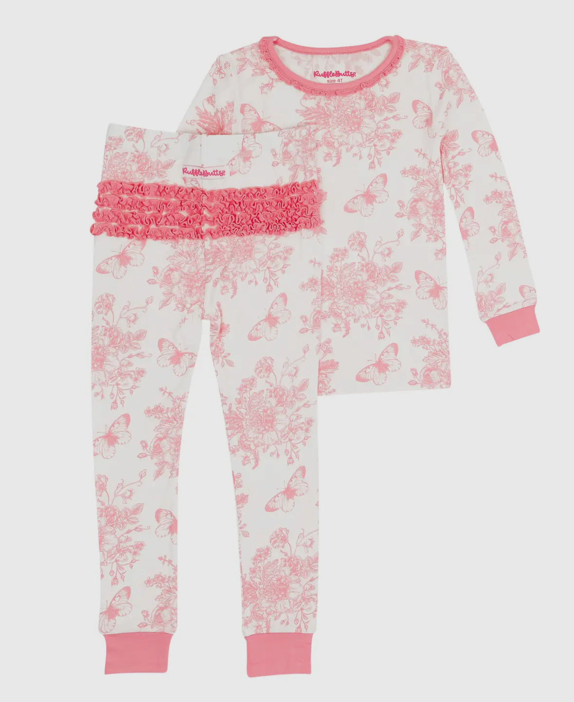 Pink Butterfly Garden Pajamas