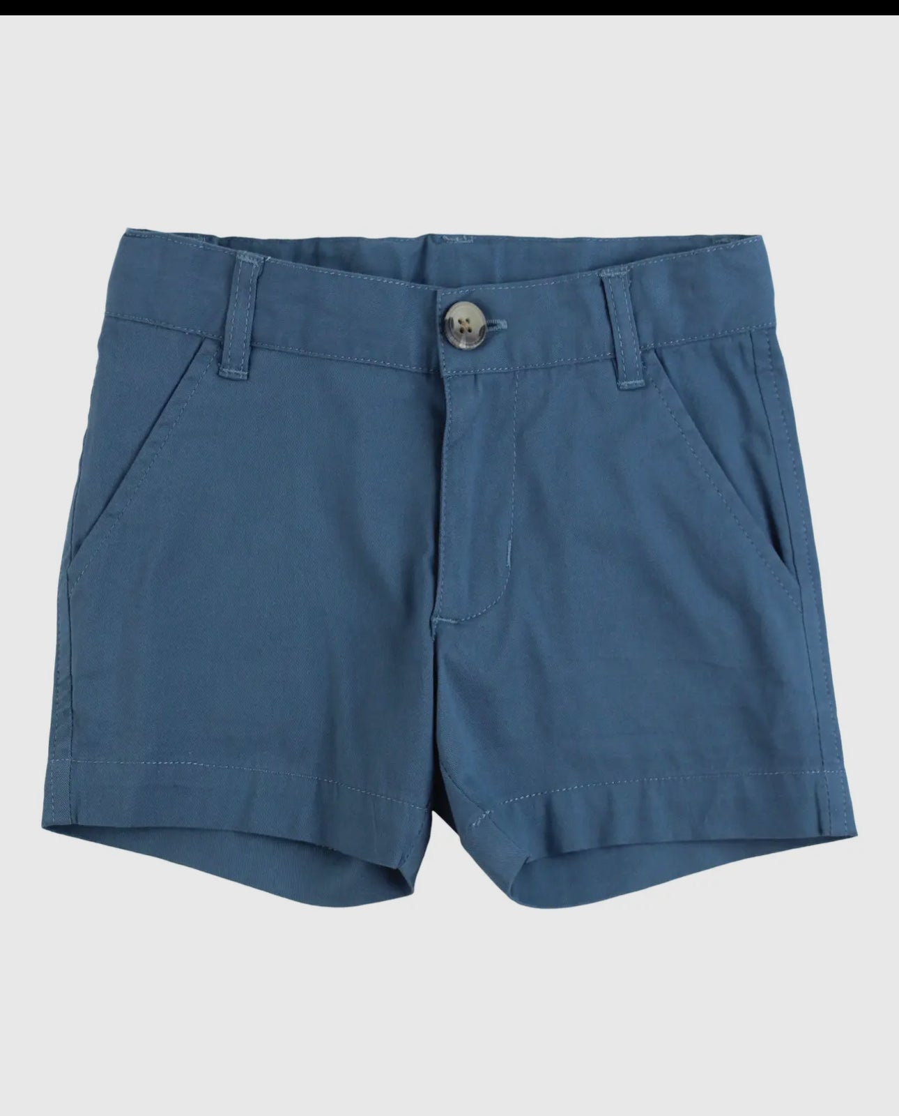 Boys Indigo Stretch Chino Shorts