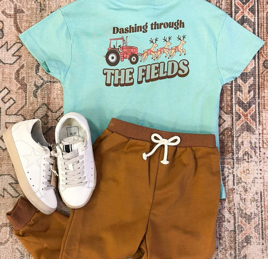 Dashing Through the Fields Tee