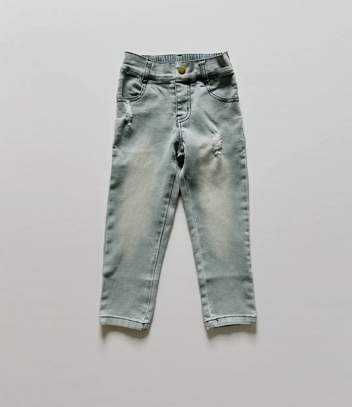 Slate Grey Strech Denim