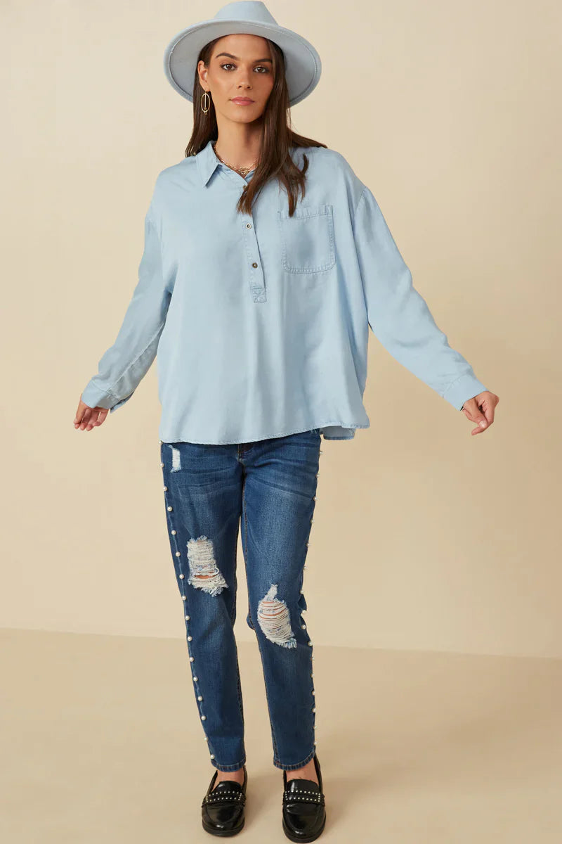 Mommy & Me Denim Top